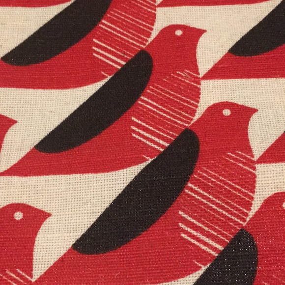 Orla Kiely RARE FIND Jute Birds Tote/Shopper Tesco - Picture 4 of 8
